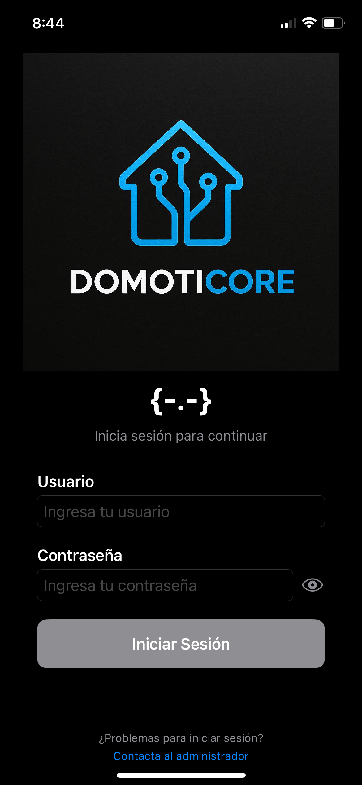Captura 1 - Ecosistema Domótico