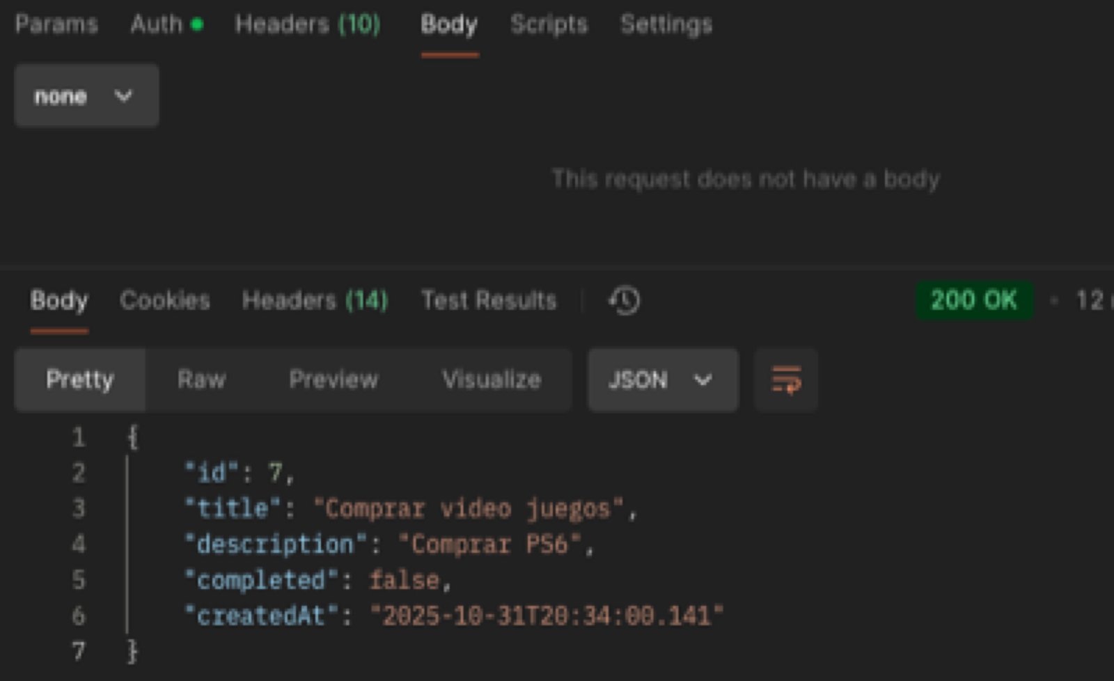 Pruebas de API en Postman